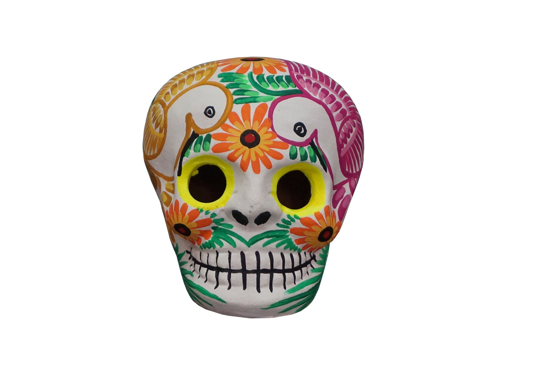 Guanajuato Clay Skulls