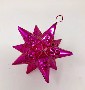 Open image in slideshow, Mexican Tin Star Ornament
