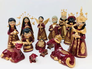 Open image in slideshow, Nativity Set large 7 inch
